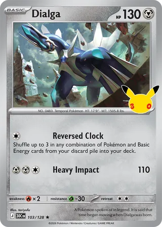 Dialga 103/128 - 30th Celebration