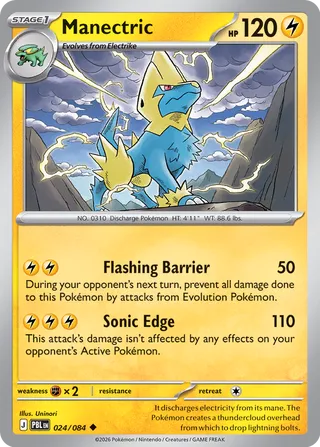 Manectric 024/084 - Pitch Black