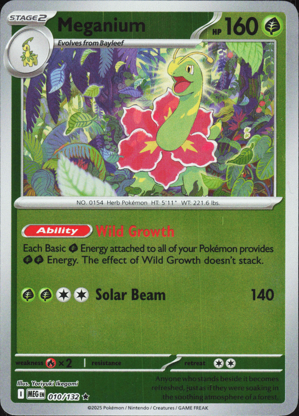 Meganium 010/132 - Mega Evolution Base