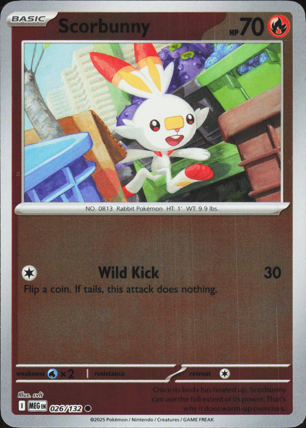 Scorbunny 026/132 - Mega Evolution Base