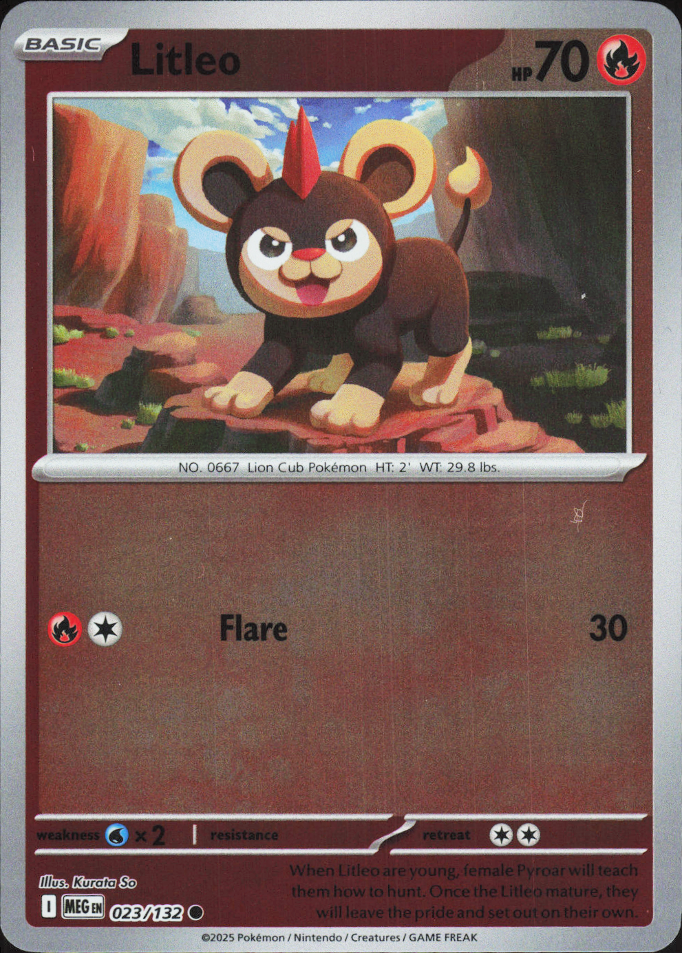 Litleo 023/132 - Mega Evolution Base