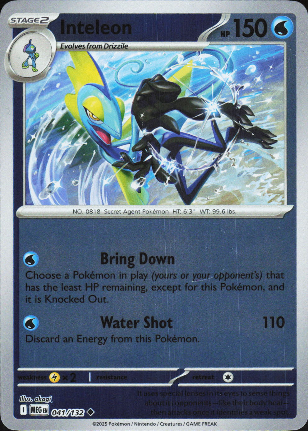 Inteleon 041/132 - Mega Evolution Base