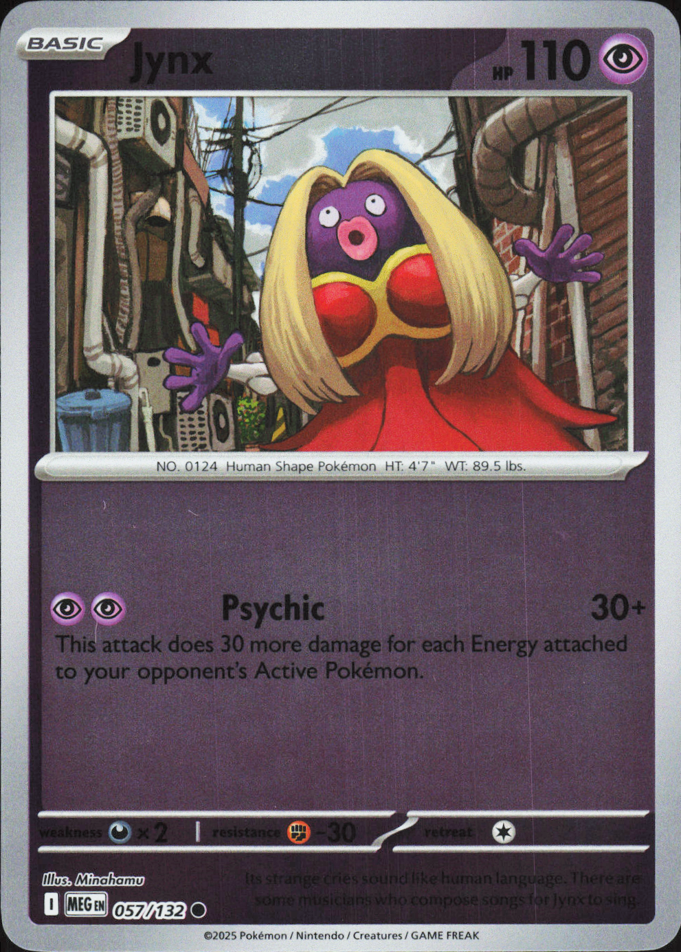 Jynx 057/132 - Mega Evolution Base