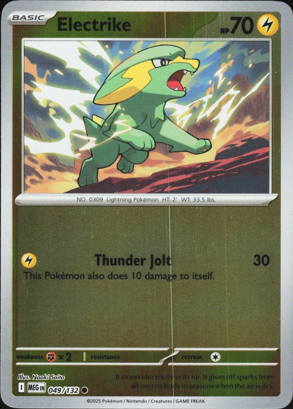 Electrike 049/132 - Mega Evolution Base