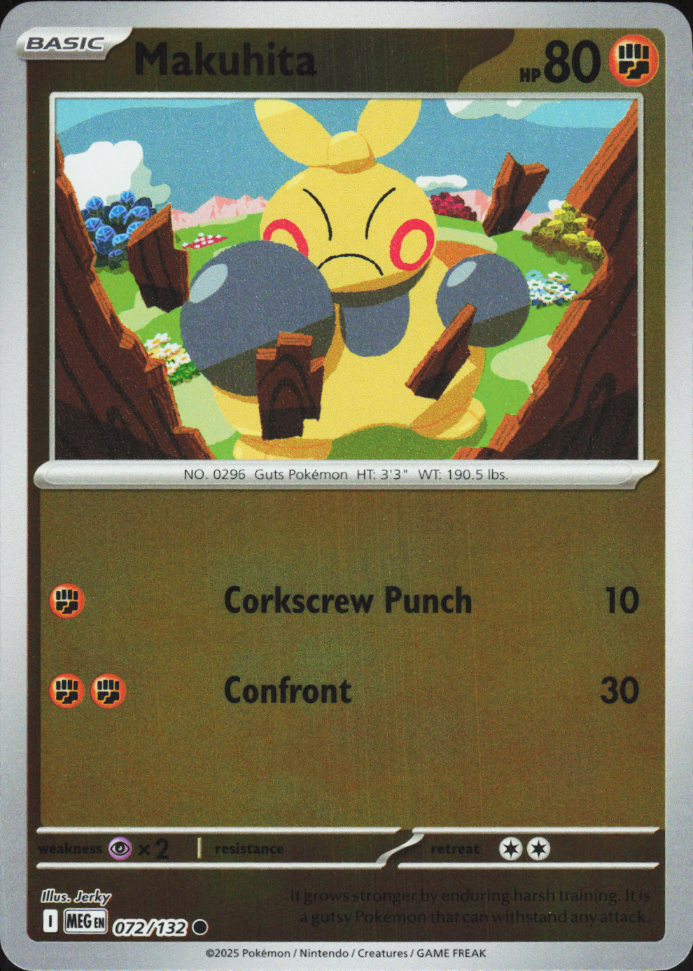 Makuhita 072/132 - Mega Evolution Base