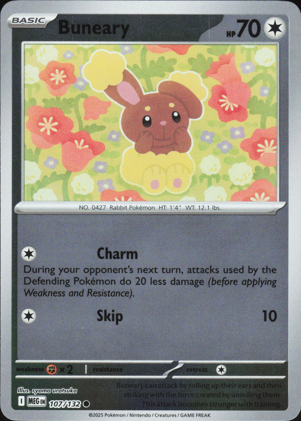 Buneary 107/132 - Mega Evolution Base
