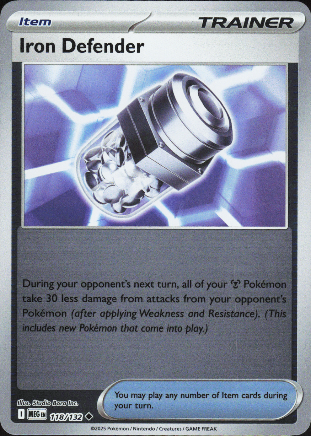 Iron Defender 118/132 - Mega Evolution Base