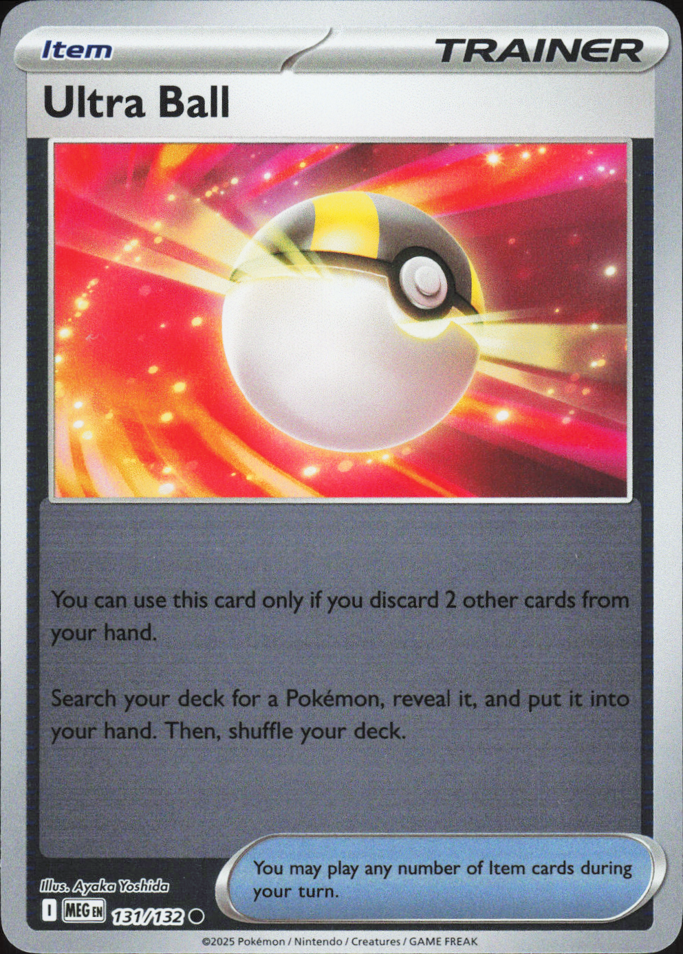 Ultra Ball 131/132 - Mega Evolution Base