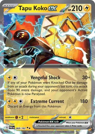 Tapu Koko ex 068/182 - Paradox Rift