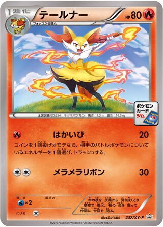 Braixen - XY Promos