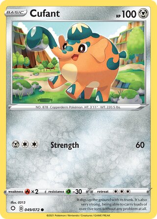 Cufant 049/072 - Shining Fates