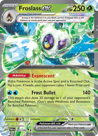 Froslass ex 003/182 - Paradox Rift