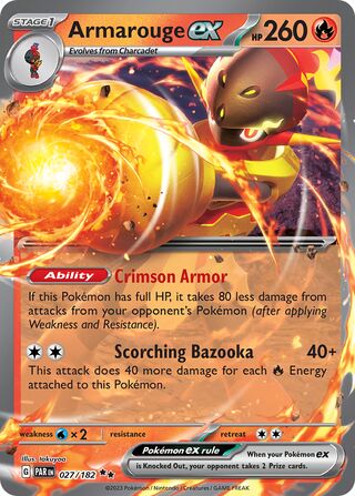 Armarouge ex 027/182 - Paradox Rift