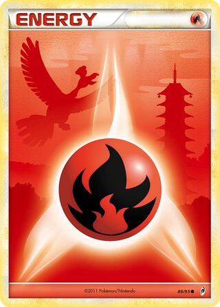 Fire Energy 89/95 - Call of Legends