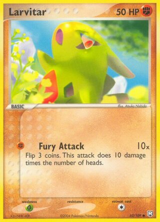 Larvitar 62/109 - Team Rocket Returns