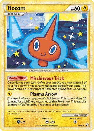 Rotom 20/90 - Undaunted