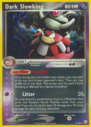 Dark Slowking 9/109 - Team Rocket Returns