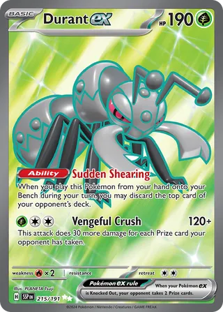 Durant ex 215/191 - Surging Sparks