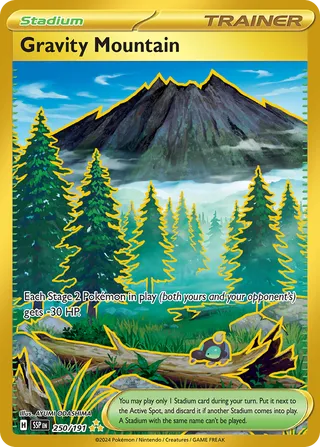 Gravity Mountain 250/191 - Surging Sparks
