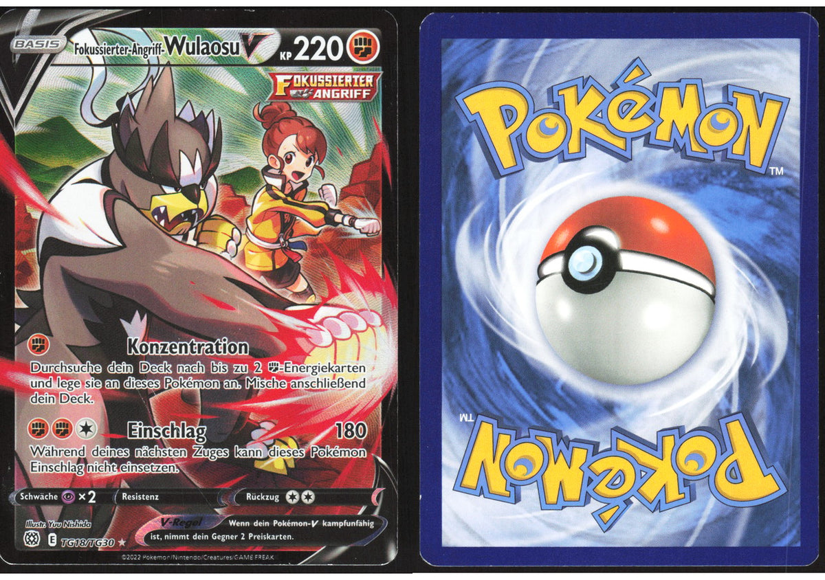 Single Strike Urshifu V TG18/TG30 - SWSH09: Brilliant Stars Trainer Gallery - LABOGE