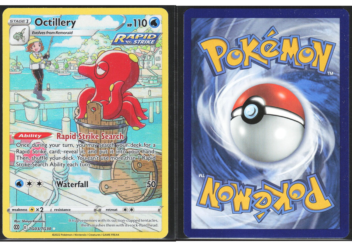 Octillery TG03/TG30 - SWSH09: Brilliant Stars Trainer Gallery - LABOGE