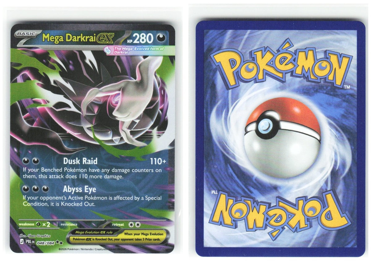 Mega Darkrai ex 048/084 - ME05: Pitch Black - LABOGE