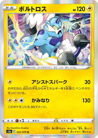 Thundurus 022/070 - Matchless Fighters