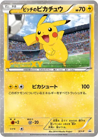 Pikachu No. 318 - XY Promos
