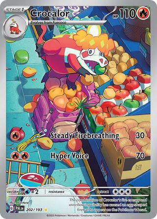 Crocalor 202/193 - Paldea Evolved