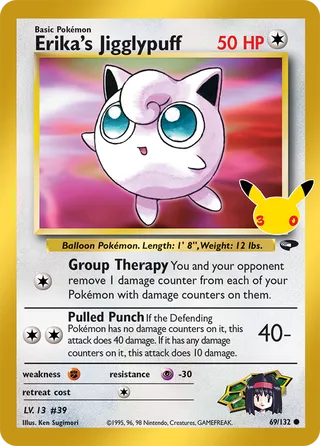 Erika's Jigglypuff 69/132 - 30th Celebration