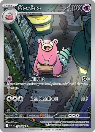 Slowbro 090/084 - Pitch Black