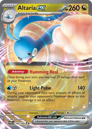 Altaria ex 140/182 - Paradox Rift