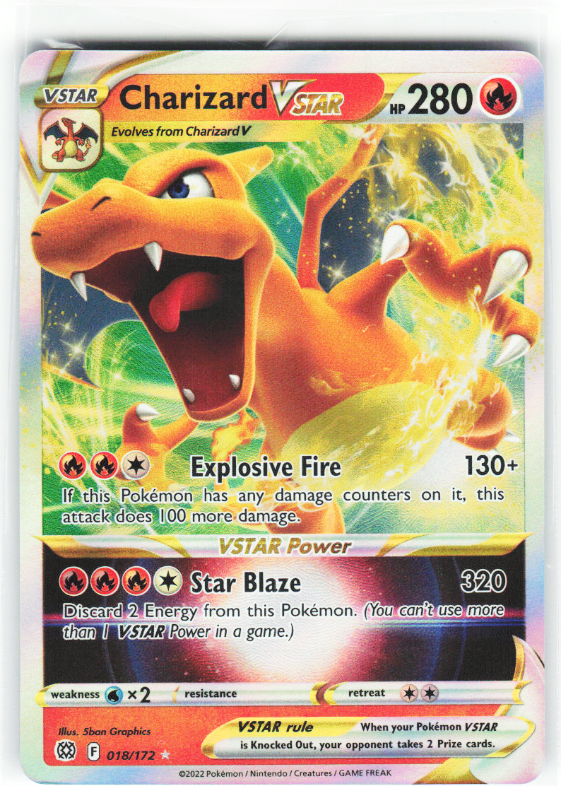 Charizard VSTAR 018/172 - Brilliant Stars