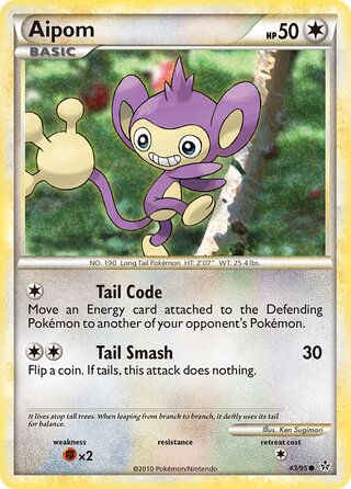 Aipom 43/95 - Unleashed