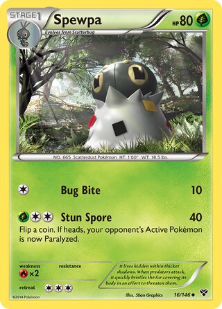 Spewpa 16/146 - XY Base
