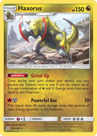 Haxorus 156/236 - Unified Minds