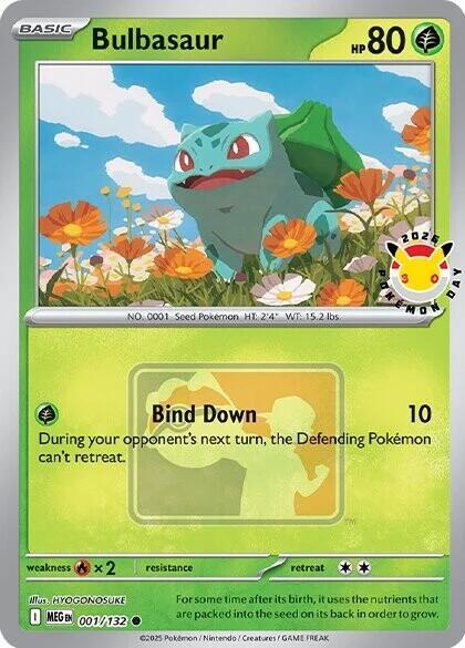 Bulbasaur Pokemon Day 1 - Miscellaneous Promos