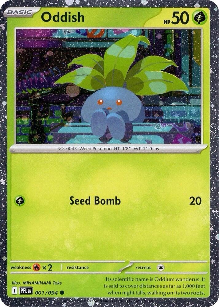 Oddish Cosmos Holo 1 - Miscellaneous Promos