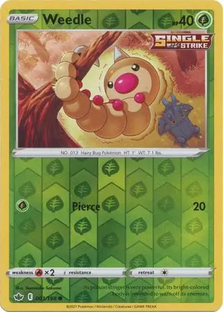 Weedle 001/198 - Chilling Reign
