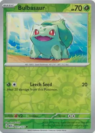 Bulbasaur 001/165 - Scarlet & Violet 151