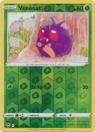 Venonat 001/195 - Silver Tempest