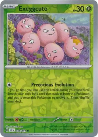 Exeggcute 001/191 - Surging Sparks