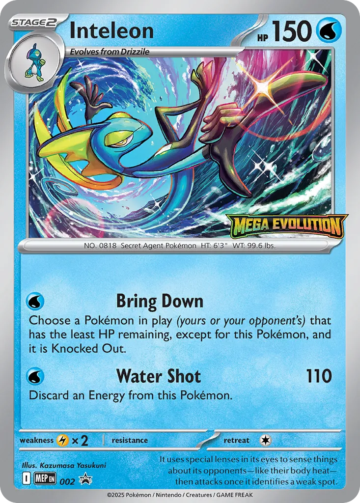 Inteleon 2 - Mega Evolution Promos