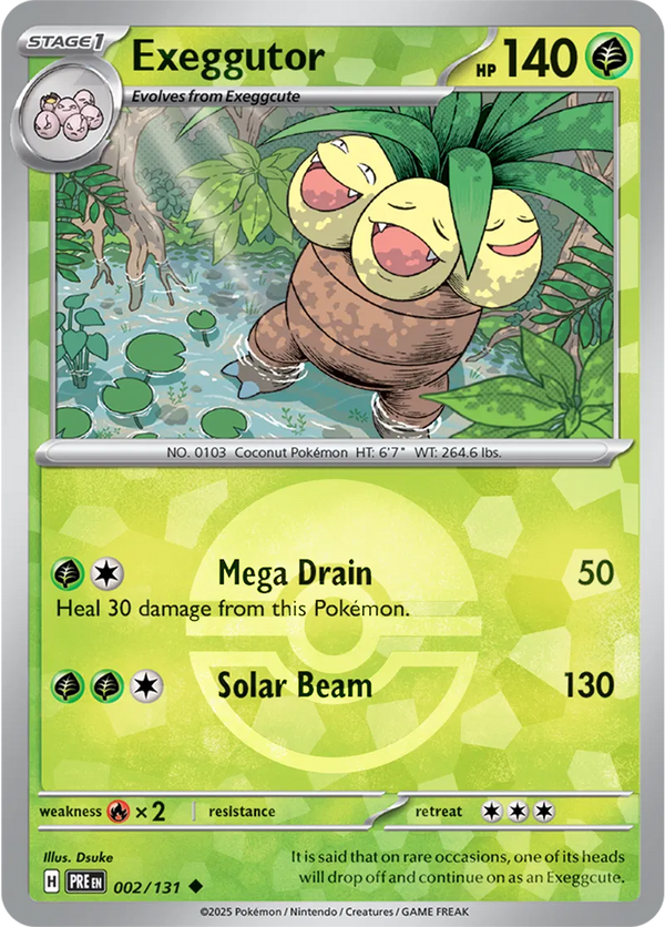 Exeggutor 002/131 - Prismatic Evolutions