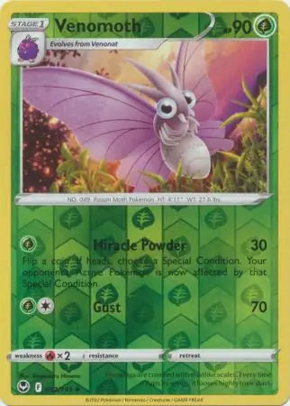 Venomoth 002/195 - Silver Tempest