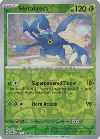 Heracross 002/198 - Scarlet & Violet Base