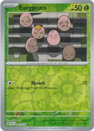 Exeggcute 002/191 - Surging Sparks