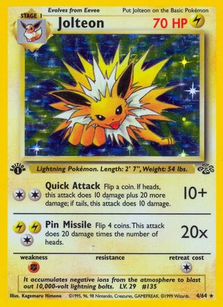 Jolteon 4/64 - Jungle