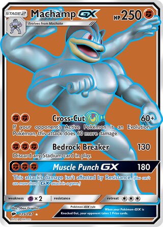 Machamp-GX 135/147 - Burning Shadows