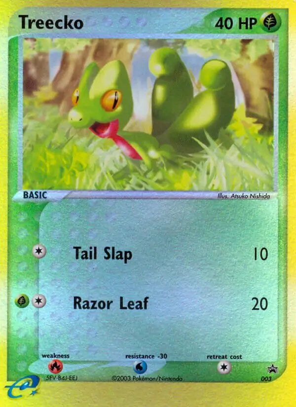 Treecko 3 - Nintendo Black Star Promo
